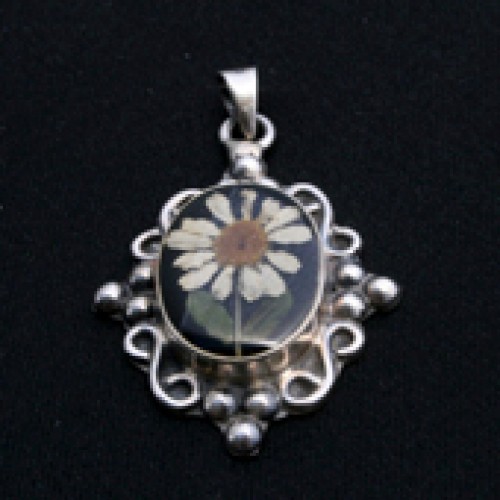 Sterling Silver Pendant (1.25