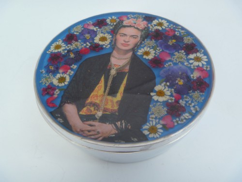 Large Round Box - Frida Kahlo (5