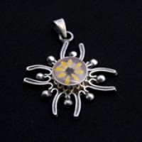 Sterling Silver Pendant (1.5" x 1.25")